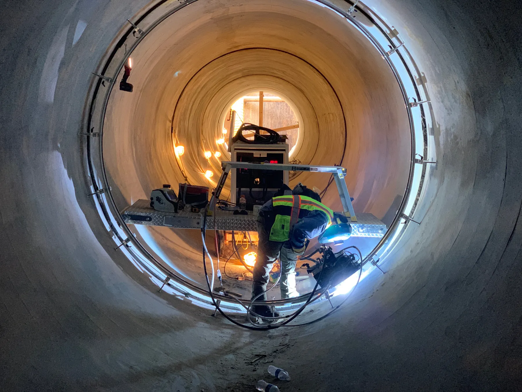 Northeast Water Purification Plant, Yard Piping Project - City of Houston, TX, photo 2